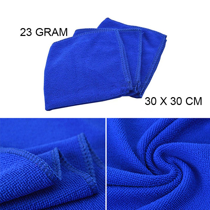 Lap Microfiber Kain Lap Micro Fiber Kain Lap Serbaguna Cleaning Cloth Fiber HALUS Wash Cloth Cleaning Towel