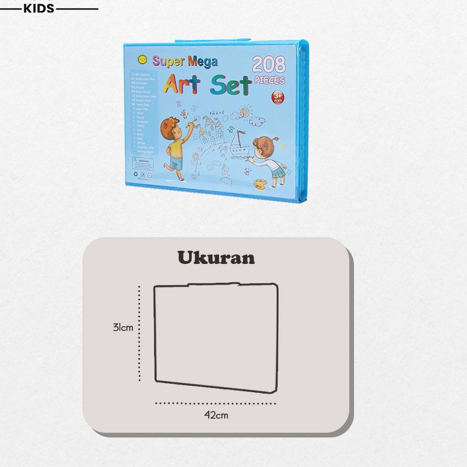 

Update Spesial Alat Lukis Set 208pcs Crayon Oil Paste Krayon Mewarnai Pensil Warna Cair Perlengkapan Tulis Sekolah - Blossom Kids