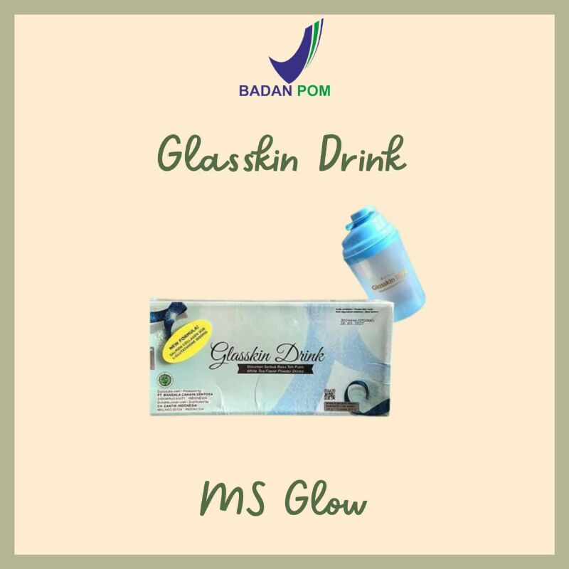 

MS Glow Glasskin Drink / MS Glow Beauty Drink / Collagen Drink (Free Tumbler)