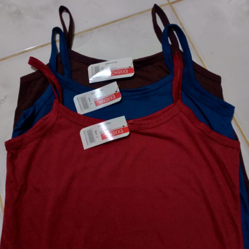 Tanktop Tali Kecil Wanita Exxen