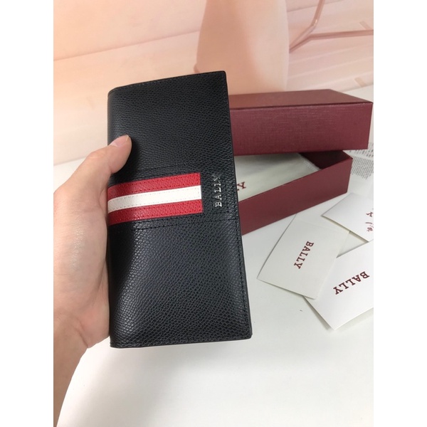 Dompet Pria Long Wallet Bally Baliro Leather Continental