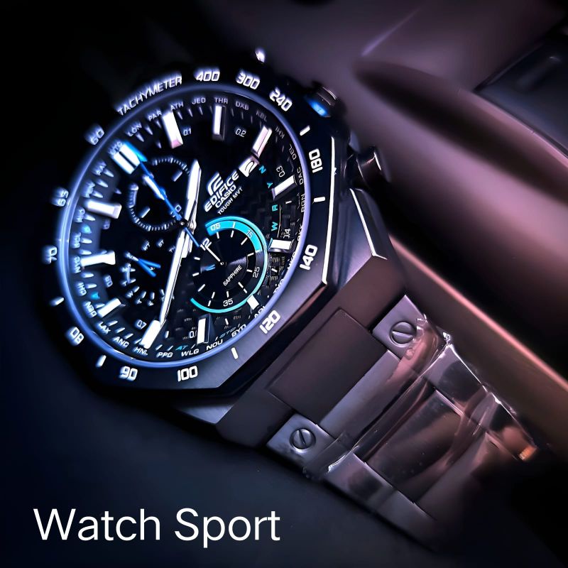 Jam Tangan Pria Merk Casio Edifice Type EQW-A2100 Original Bm Free Box