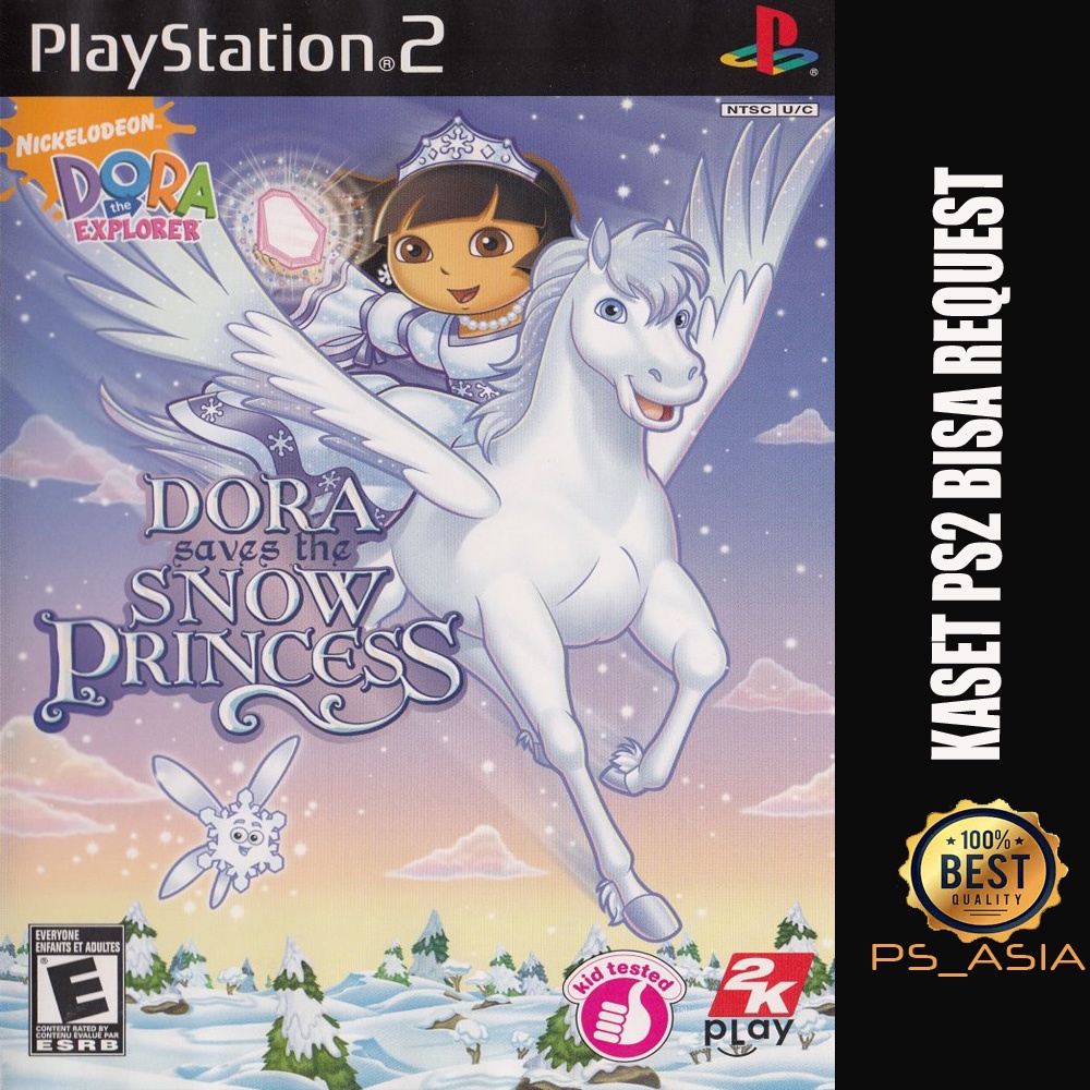 Kaset PS2 Dora the Explorer - Dora Saves the Snow Princess