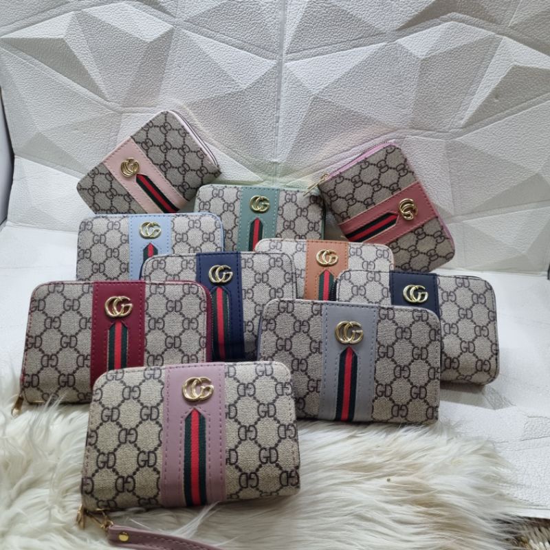 Dompet Import Wanita 2Resleting Kode J3200