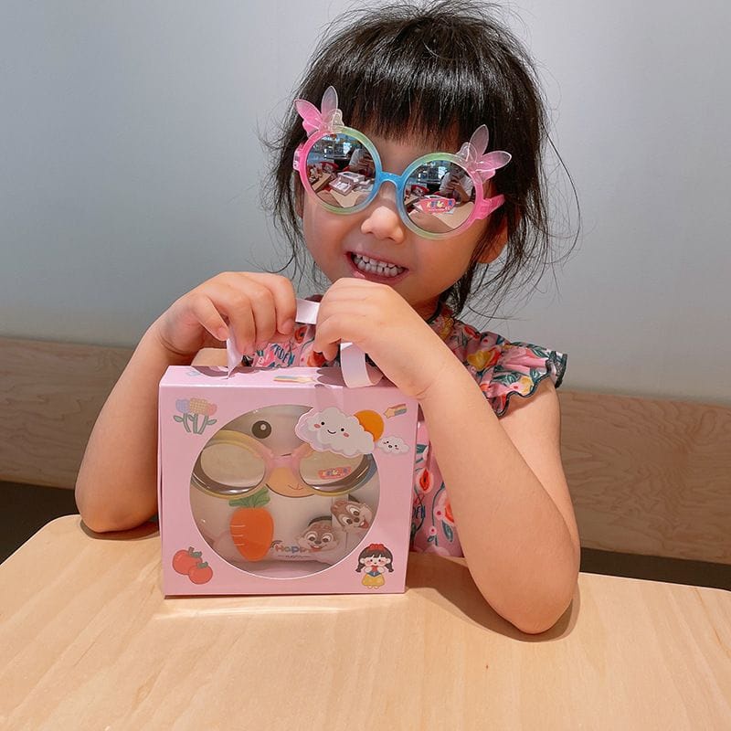 A25 Set Kacamata Hitam Anak Warna Warni Lucu Terbaru / Fashion Anak