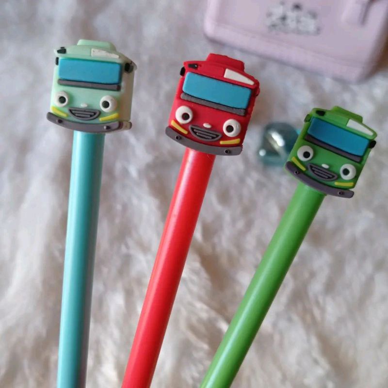 

Pulpen Gel Karakter Bus free refill