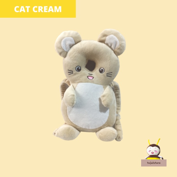 Bantal Pelindung Kepala Bayi Cat+Strap