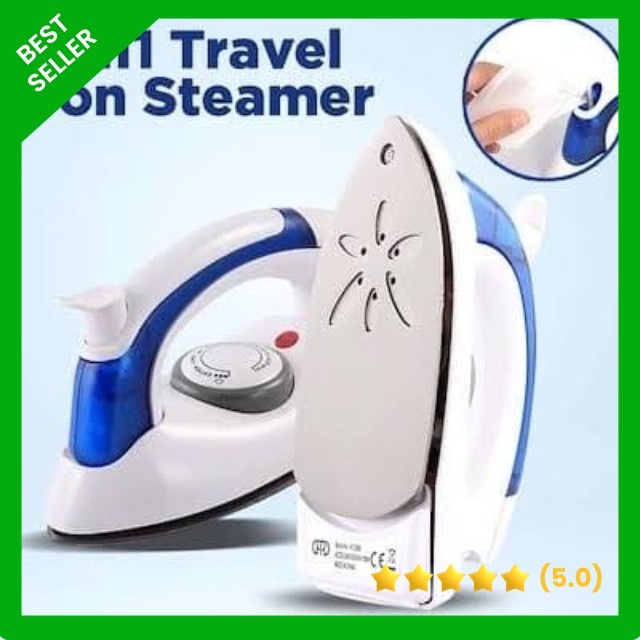 Setrika Uap SETRIKA UAP LIPAT MINI PORTABLE, TRAVELLING IRON HETIAN(Y0L7) Setrika Uap Berdiri BISA C