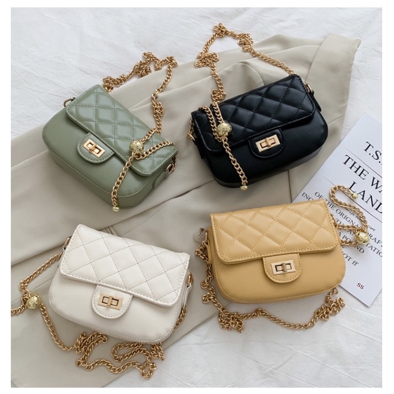 Tas Selempang Kulit Wanita Tas Cewek import tas wanita #2070