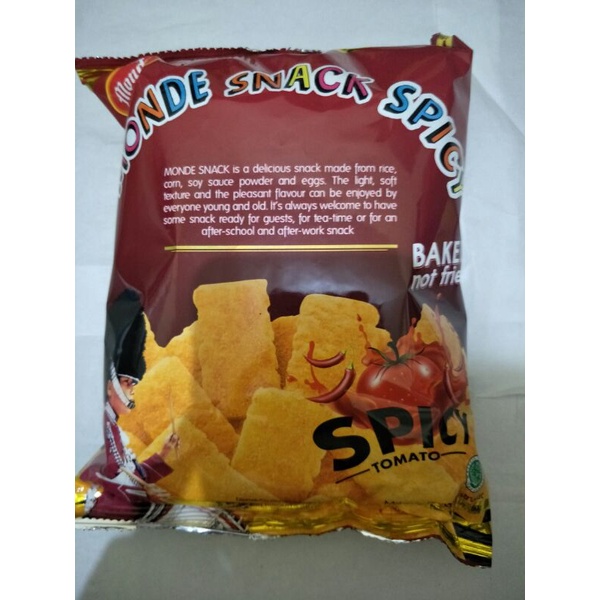 

Monde Snack Gold n Spicy 60gram