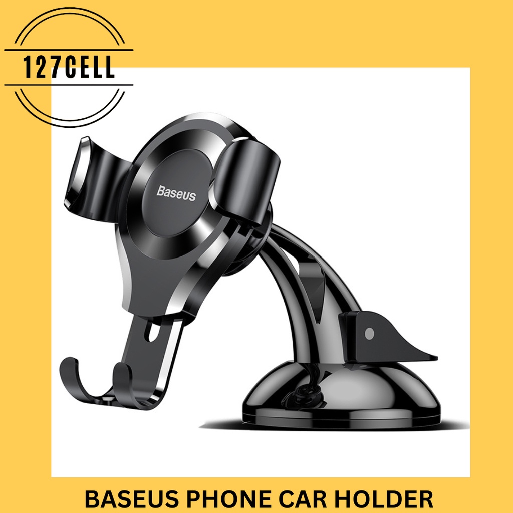 Phone Holder Car  Baseus Penyangga Hp Mobil  Universal Osculum Gravity Mount Holder Mobil