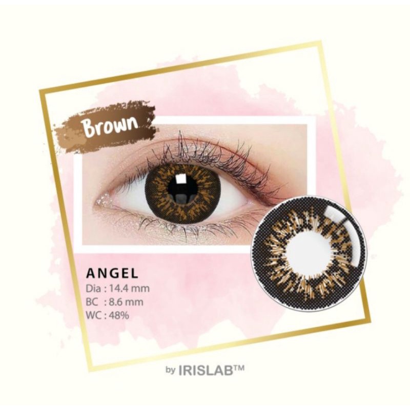 Living Color Angel Softlens Warna Ukuran Normal