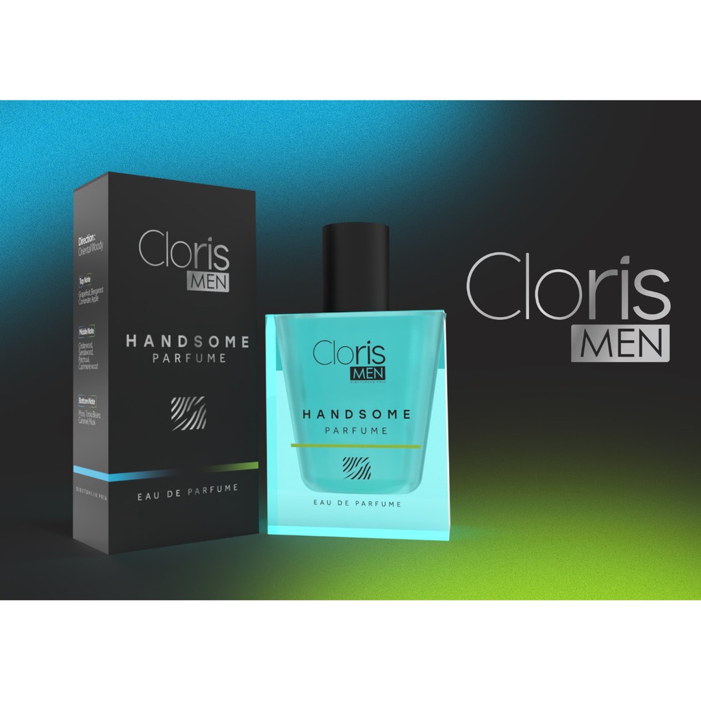 Parfum Pria Cloris Men Handsome Minyak Wangi Cowok Clorismen Tahan Lama Maskulin Perfume For Men EDP