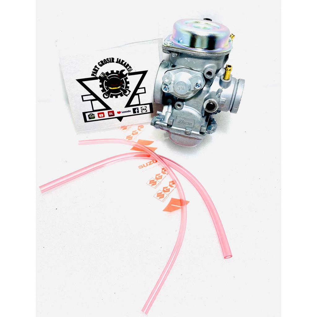 KARBURATOR CARBURATOR SUZUKI SATRIA FU  MIKUNI KARBU CABURATOR BARU ORIGINAL ASLI SUZUKI 100% DIJAMI