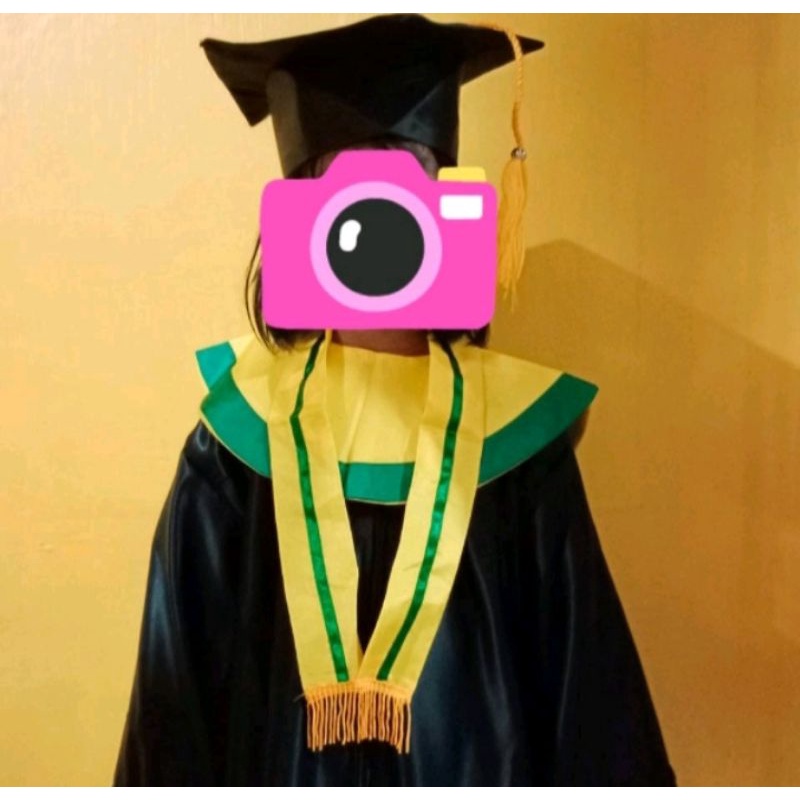 BAJU TOGA WISUDA READY ANAK TK PAUD BERKUALITAS 1 SET 100% ORIGINAL