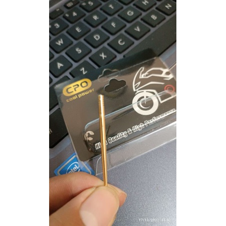 JARUM JJH CPO KUNINGAN ORI KARBU PE 28 30 COCOK UNTUK CARBURETOR NSR UMA RACING BRT TDR KAWAHARA