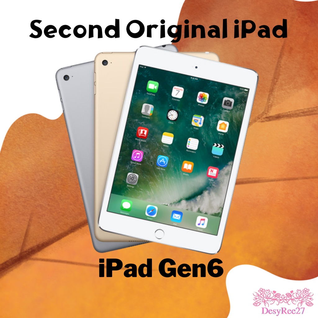 iPad Generasi 6 32GB // 64GB // 128GB iPad Second Original