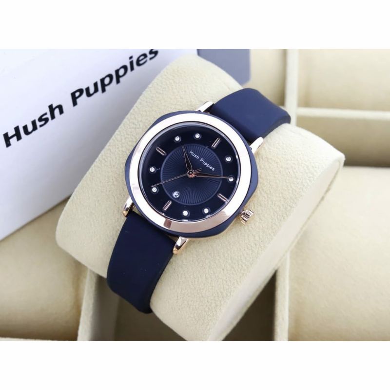 Jam Tangan Wanita Hush Puppies Tanggal Aktif Kesukaan Favorit