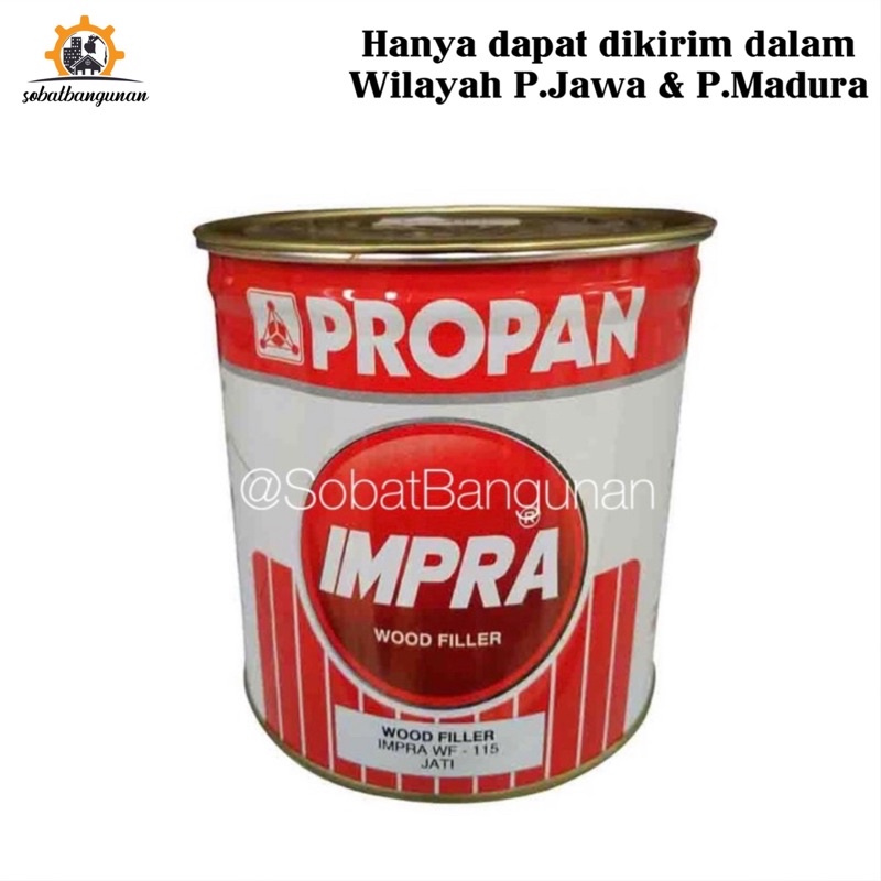 Jual Impra Wood Filler Dempul Kayu Warna Jati Shopee Indonesia