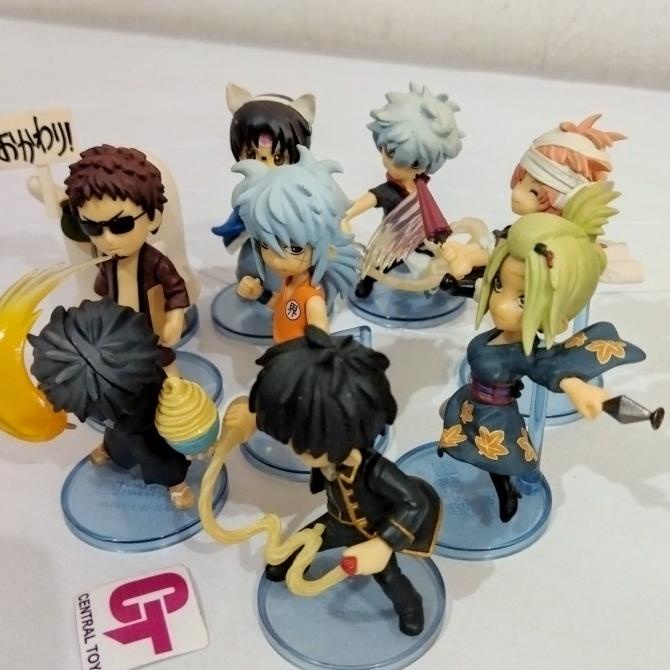 ((((()paling dicari] action figure gintama set isi 9