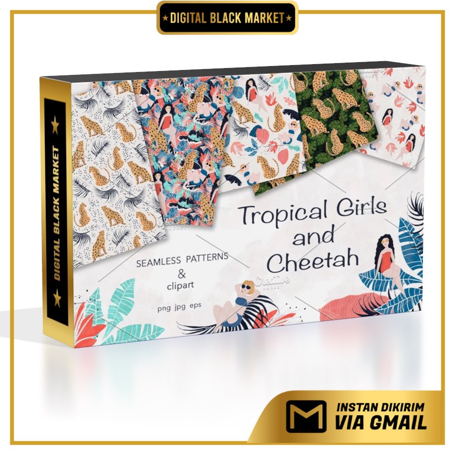 Tropical Girls And Cheetah