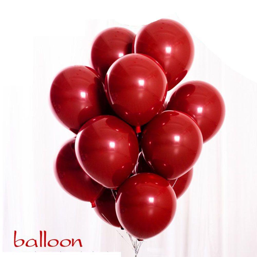 Lanfy Balon Latex Balon Latex 10inch Double Layer Party Room Layout Bulat Ulang Tahun Double-decker