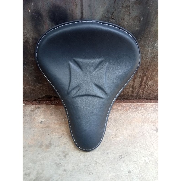 Jok motor Chopper,Jok motor Chopper singgel seat,Jok Chopper,Jok custom,Jok singgel,Jok bobber