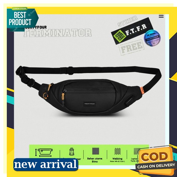 Skywalkgear Original Tas Pinggang Olahraga Tipis Slim Ringan Import Anti Air Pria Dan Wanita Tas Wai