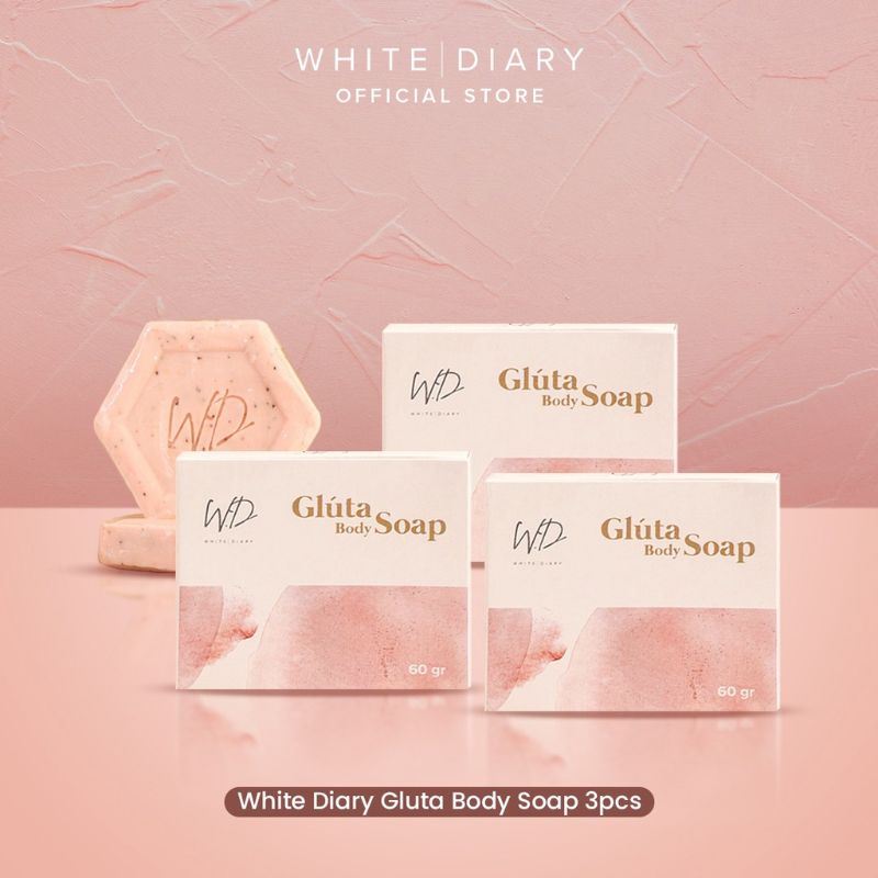Jual [FREE GIFT SESUAI JUMLAH ORDER] White Diary Gluta Body Soap