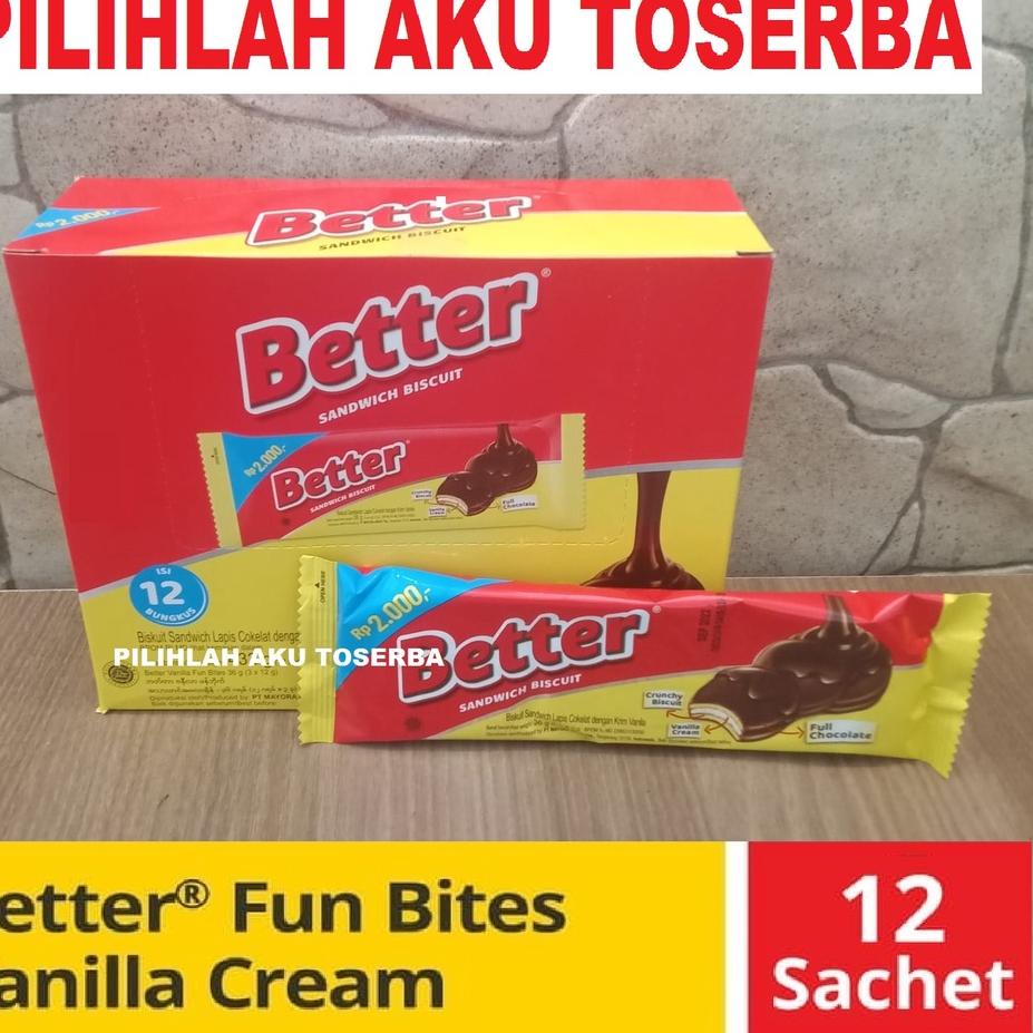 

Stok terbaru Biskuit Roma Better Fun Bites isi 12 sachet @ 36 gr -(HARGA PER 1 BOX) buruan