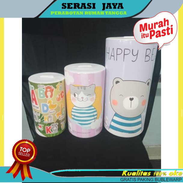 CELENGAN PLASTIK KARAKTER HEWAN