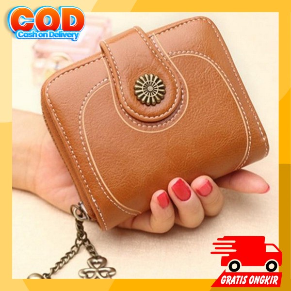 Domper Wanita Panjang Bagus Fompet Cwe Resleting Dmpt Cewek Minimalist Dompwt Import Branded Dompet 