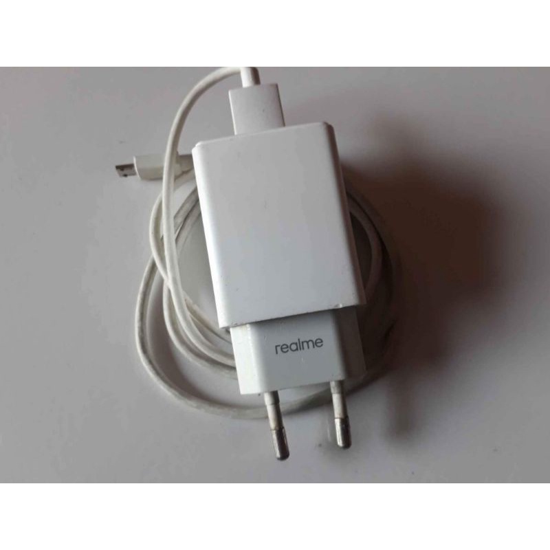 charger ORI bawaan hp realme 5i output real pengisian cepat ORI bawaan