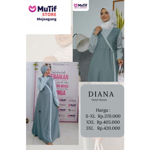 Gamis Mutif Diana
