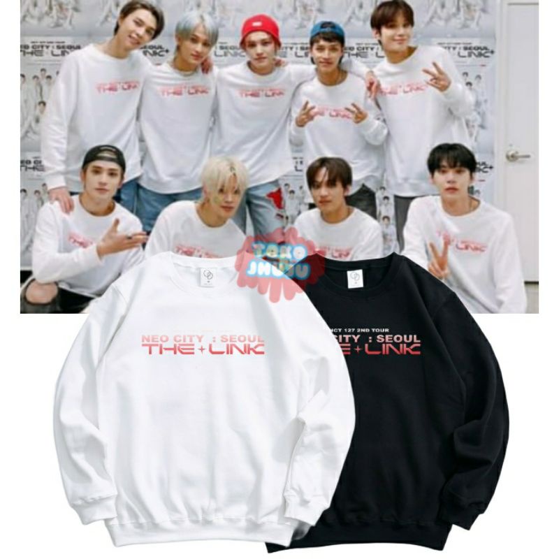 Sweater Kpop NCT 127 Neo City The Link GRADASI MERAH