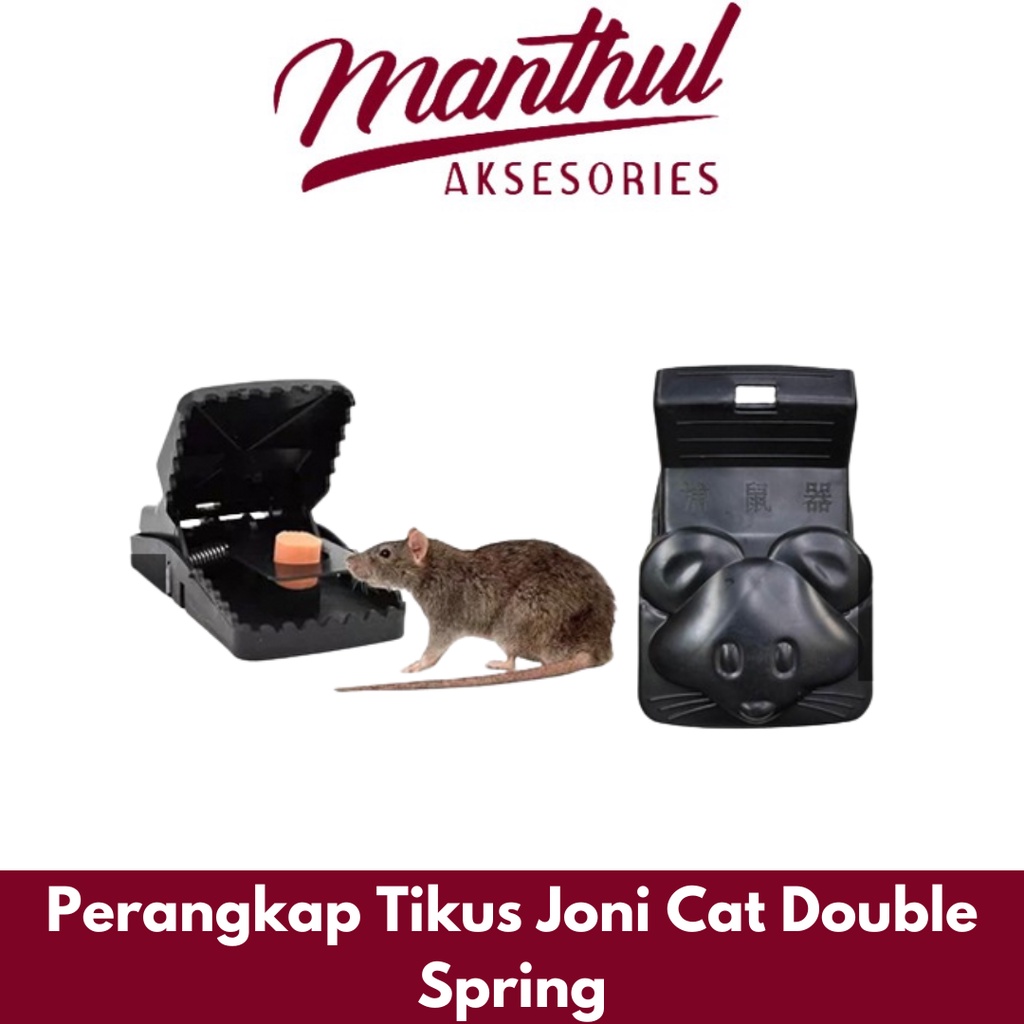 Perangkap Tikus Joni Cat Double Spring