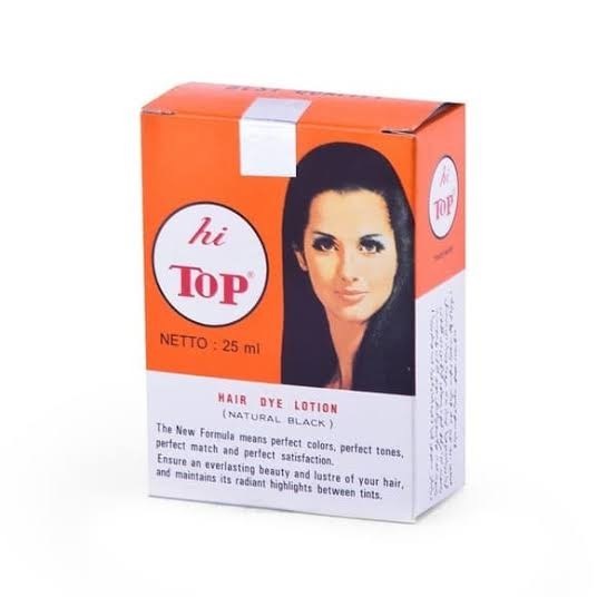 Semir Rambut HI TOP natural black - 25 ml
