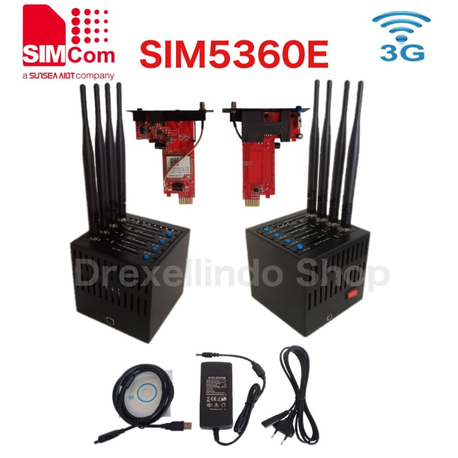 Modem Pool 4 Port USB 3G SIM5360