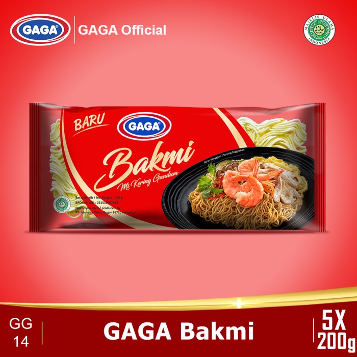 

TERBARU Beli 3 pcs GAGA Bakmi 200g GRATIS 2 pcs GAGA Bakmi 200g (GG14)