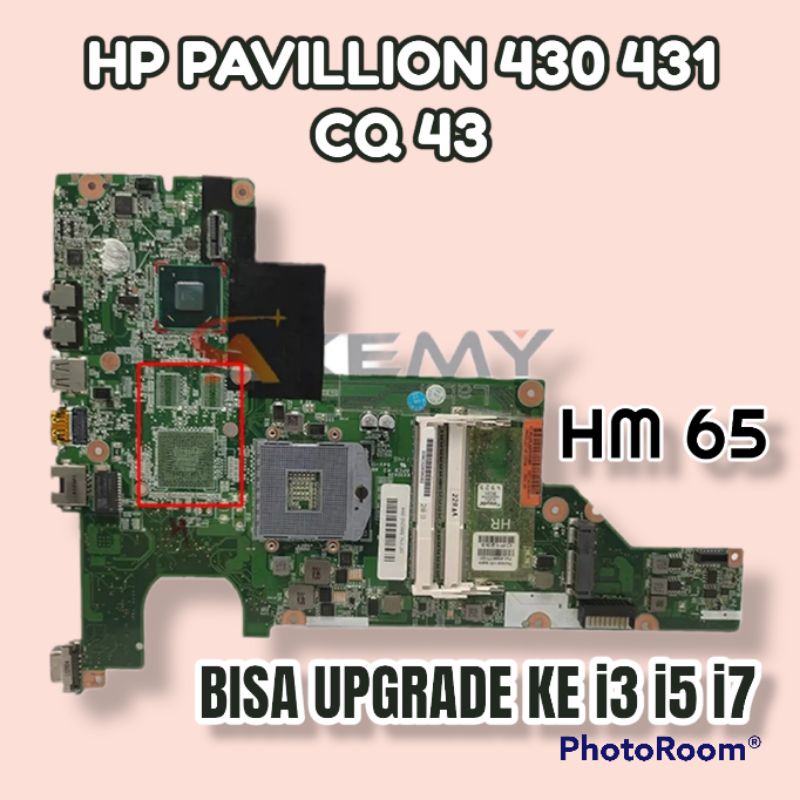 motherboard mainboard mobo Laptop HP pavillion 430 431 Compaq CQ43 chipset HM65