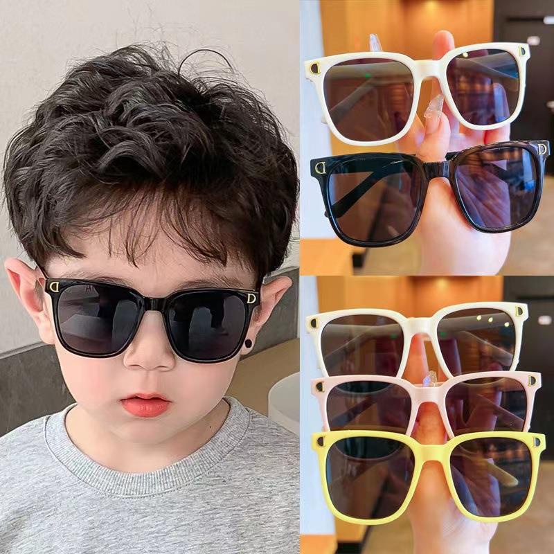 KACAMATA FASHION ANAK LAKI-LAKI PEREMPUAN ANTI-UV STREET SHOOTING SUNSHADE SUNGLASSES