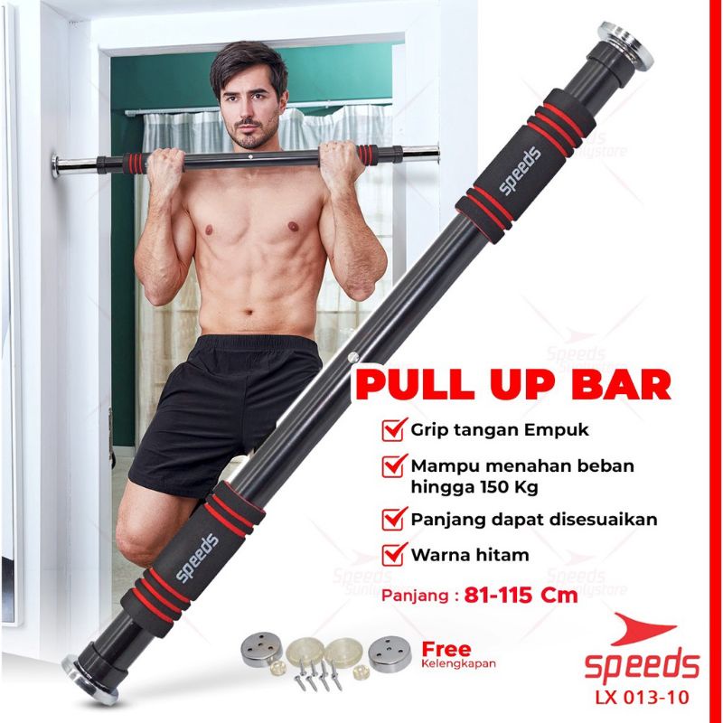 Speeds door chinning bar / pull up bar speeds / iron gym