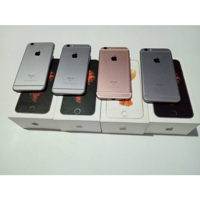 [ Hp / Handphone ] Iphone 6 16Gb Second / Seken Rose Gold - Grey - Gold Bekas / Second / Seken / 2Nd