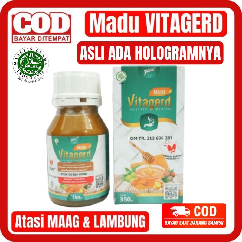 Jual Vitagerd Madu Vitagerd Asli 100 Madu Vita Gerd Madu Asam