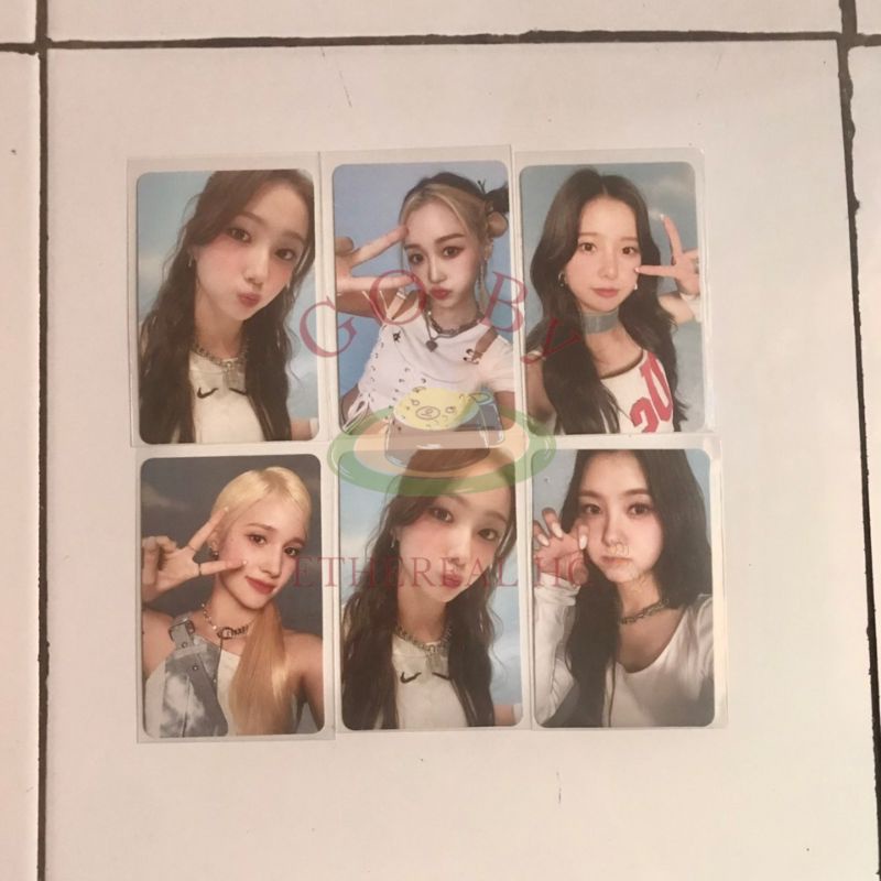 photocard kep1er - doublast makestar youngeun, dayeon, hiyyih, bahiyyih, yujin pob bene makestar