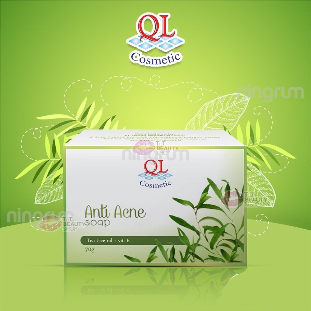 Ningrum QL Cosmetic Sabun Lulur Goat Milk | Facial Soap For Acne | Brightening Soap | Transparant Soap Sabun Pemutih Badan BPOM - 7003