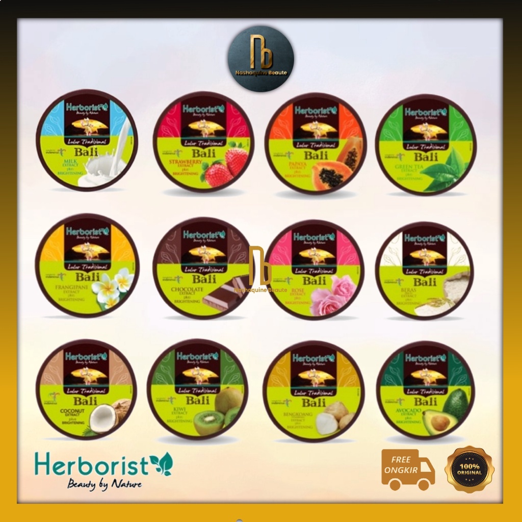 HERBORIST Lulur Traditional Bali 100gr