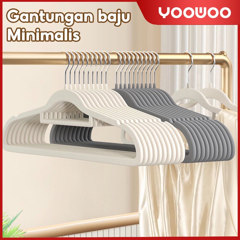 Gantungan Baju 1pcs / Gantungan Pakaian / Hanger Pakaian / Hanger Anti Karat / Gantungan Baju Anti slip