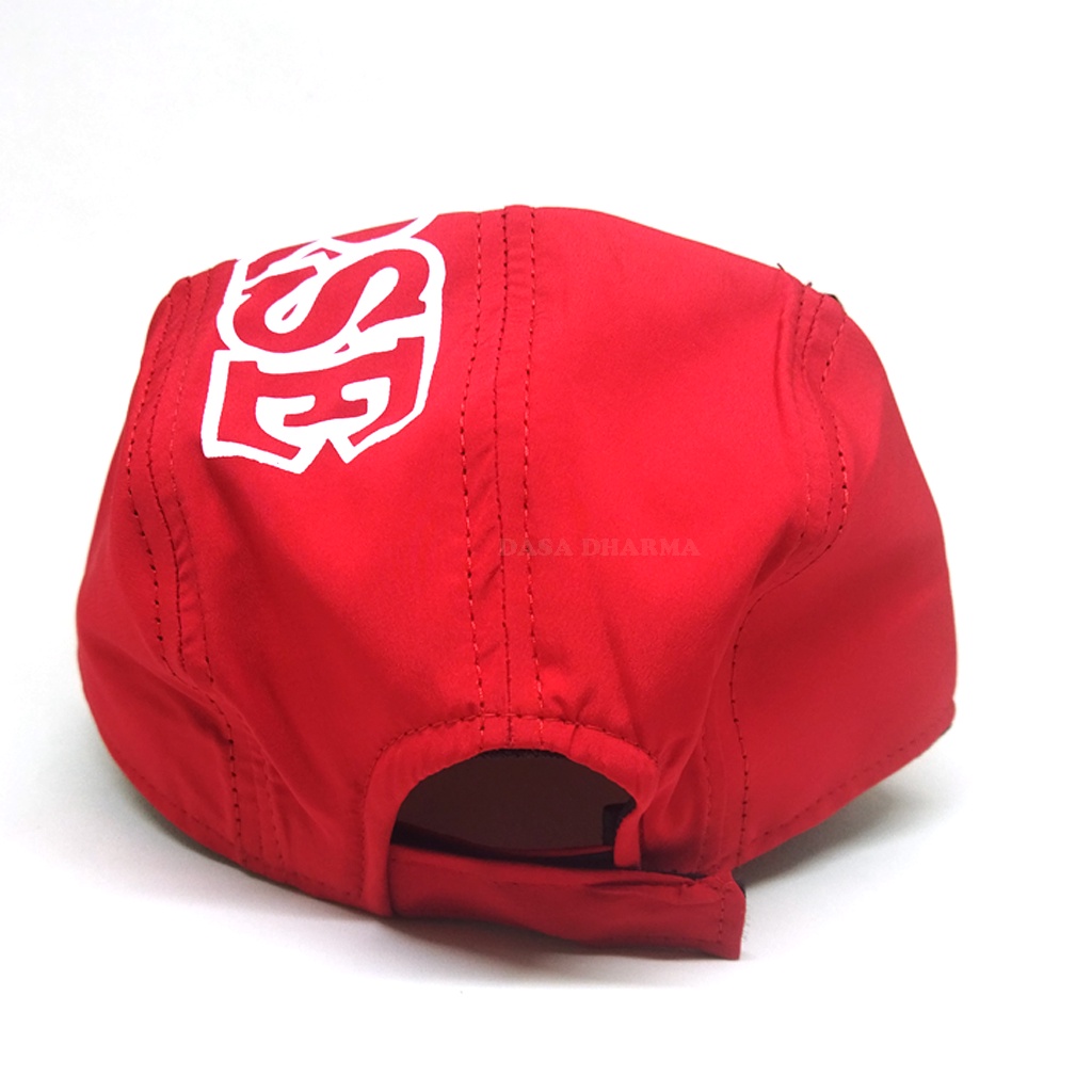 Topi Konvers Merah Baseball Fashion Aksesoris Pria