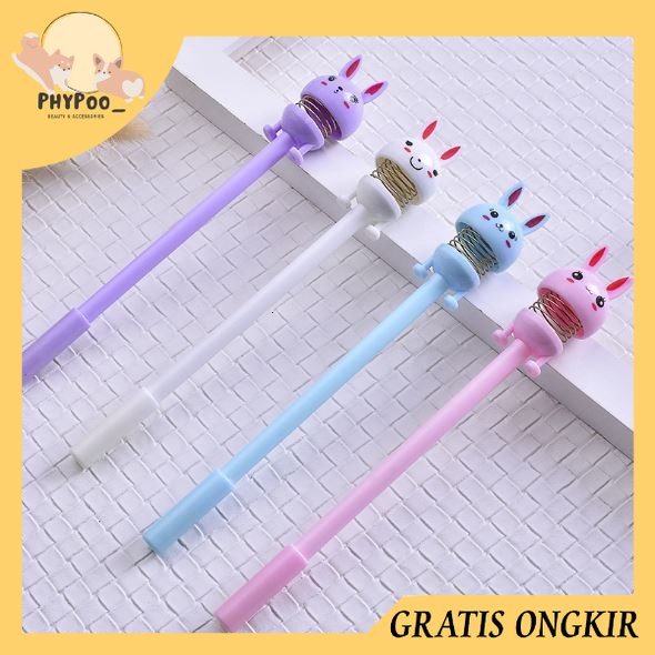 

PHY- Bolpoin Gel Per Karakter Kelinci Pena Per Rabbit Stationary Murah Import